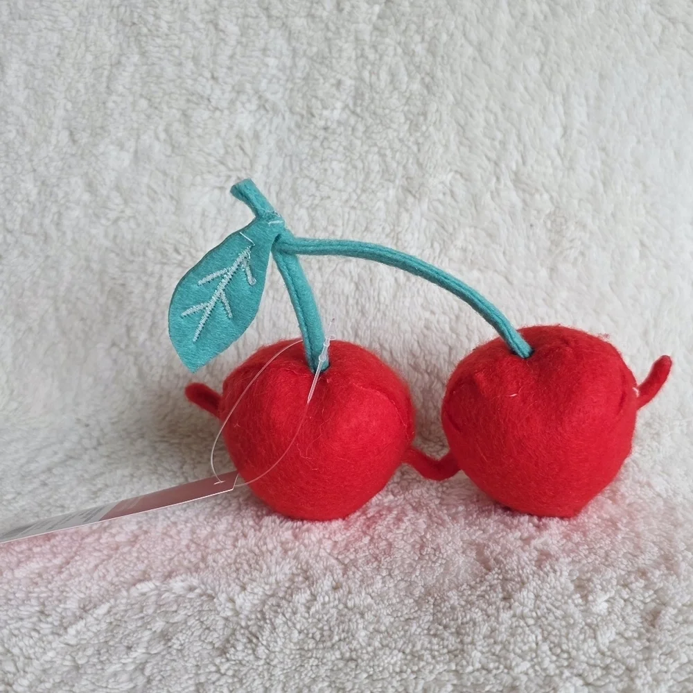 NWT Target 2025 Cherry Duo Valentine's Day Figurine, 4', home decor